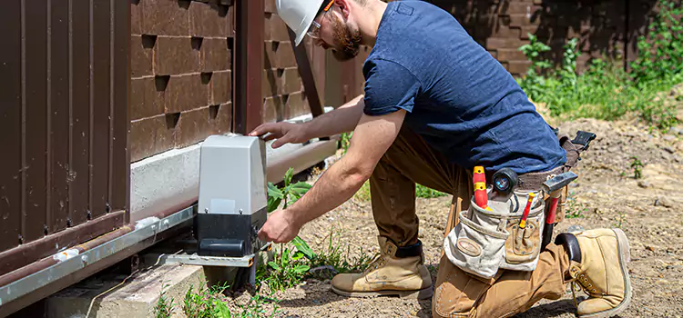 Electric Driveway Gate Installation Tillmans Corner