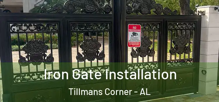 Iron Gate Installation Tillmans Corner - AL